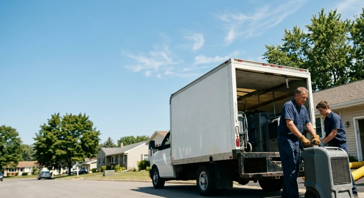 Water Damage Cleanup in Metamora, MI near me